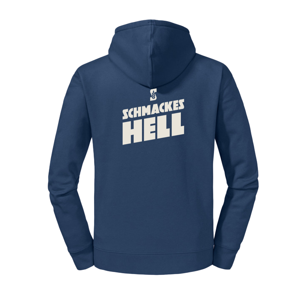 Schmackes Hoodie Unisex Indigo Blue