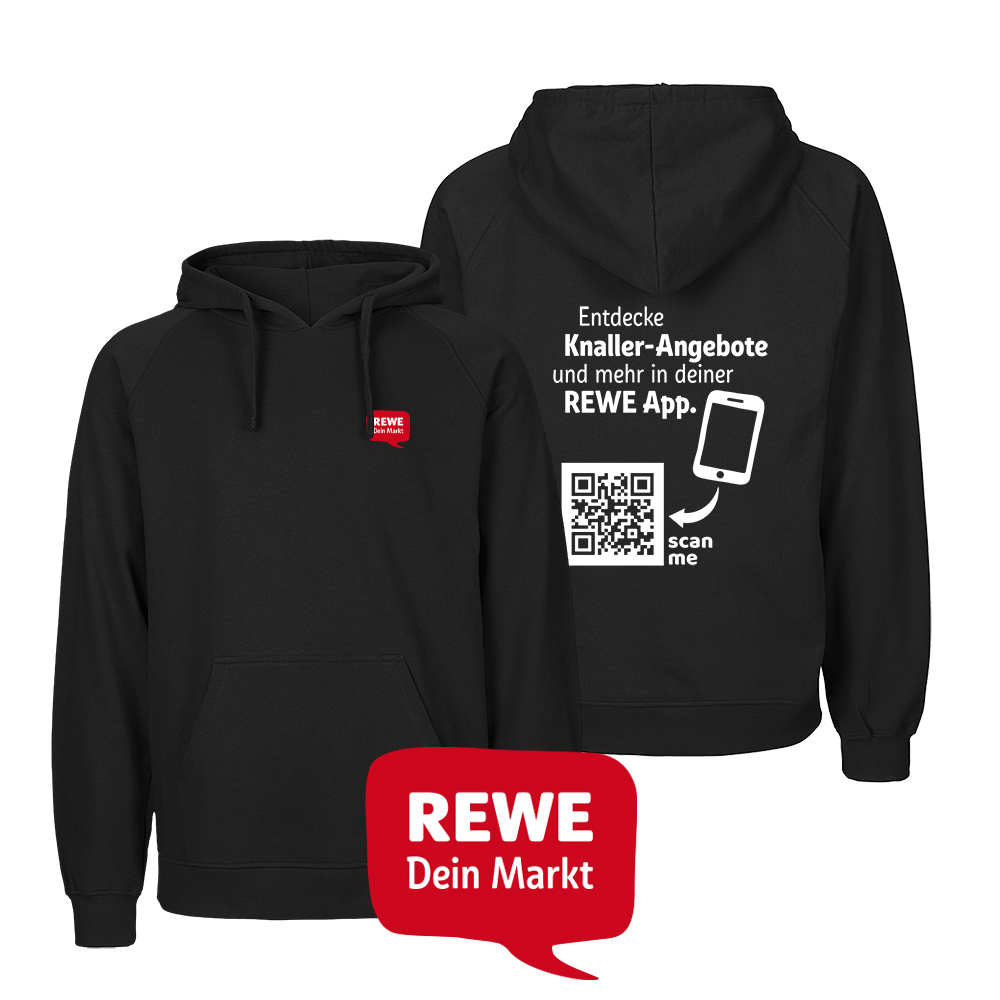 ScanMe Russel Hoody Unisex schwarz