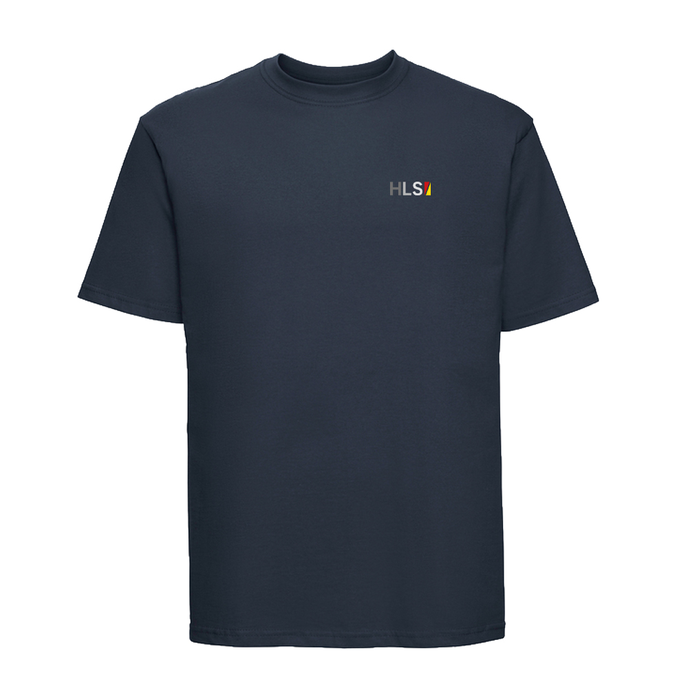 Russel T-Shirt 180M Unisex Baumwolle navy XS HLS