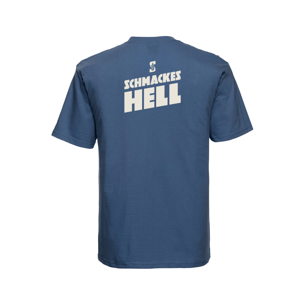Schmackes T-Shirt Unisex Indigo Blue XXL