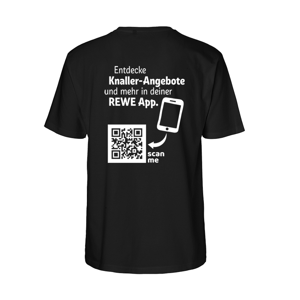 ScanMe T-Shirt Unisex schwarz XXL