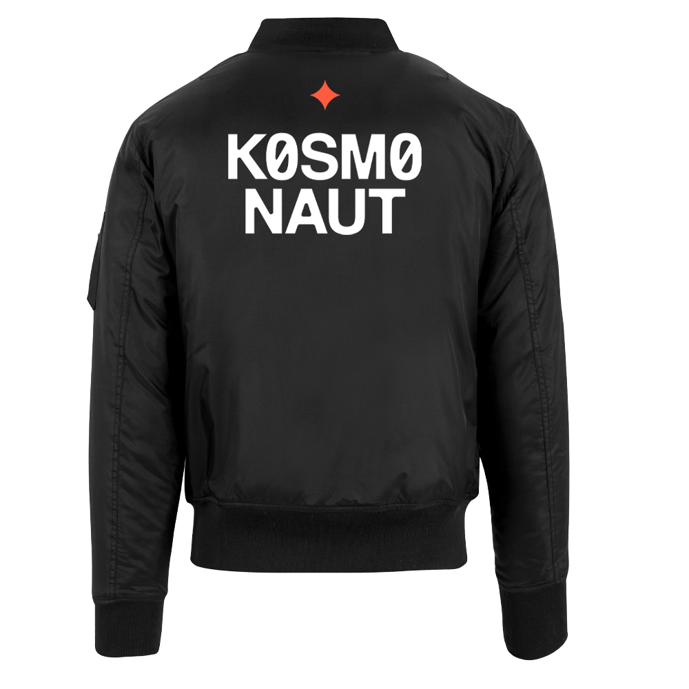 Kosmonaut Bomberjacke Schwarz L